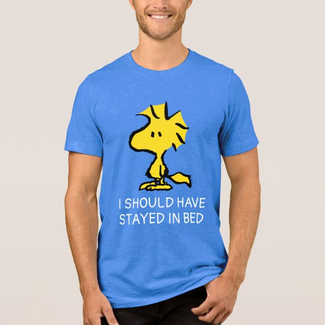 Camiseta Triblenda Cacahuetes | Woodstock, amigo de Snoopy (Anverso)