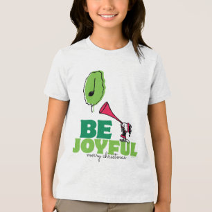 Camiseta Triblenda Cacahuetes   Woodstock Be Joyful