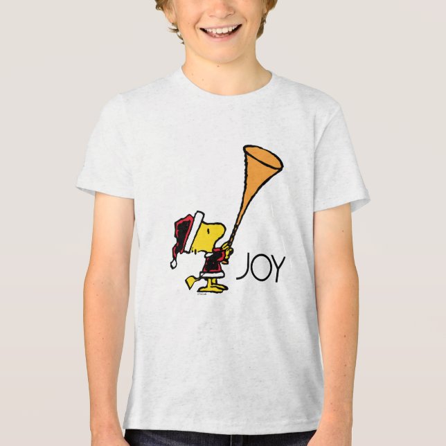 Camiseta Triblenda Cacahuetes | Woodstock Santa Claus (Anverso)
