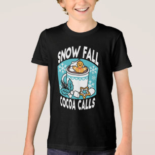Camiseta Triblenda Cacao caliente y encanto invernal - Llamadas de ca