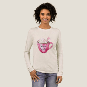 Camiseta Triblenda Cacao de Copa Rosa Caramelo de Caña de Navidad