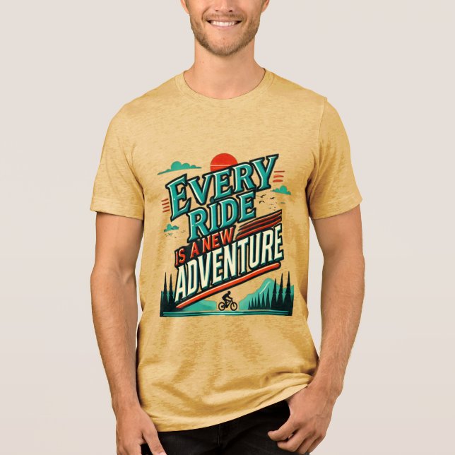 Camiseta Triblenda Cada Paseo Es Una Nueva Aventura De Carretera Trib (Anverso)