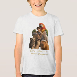 Camiseta Triblenda Cada selfie es un encuentro mágico