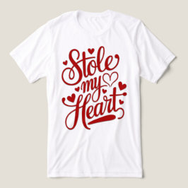 Camiseta Triblenda Cadenas De Corazón Adjuntas