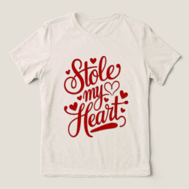 Camiseta Triblenda Cadenas De Corazón Adjuntas