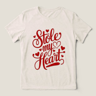 Camiseta Triblenda Cadenas De Corazón Adjuntas