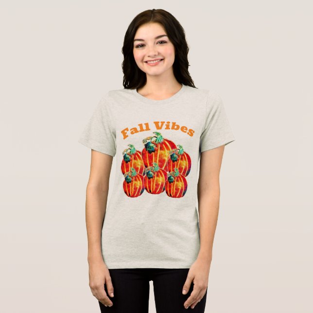 Camiseta Triblenda Cae de vibraciones (Anverso Completo )