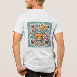 Camiseta Triblenda café