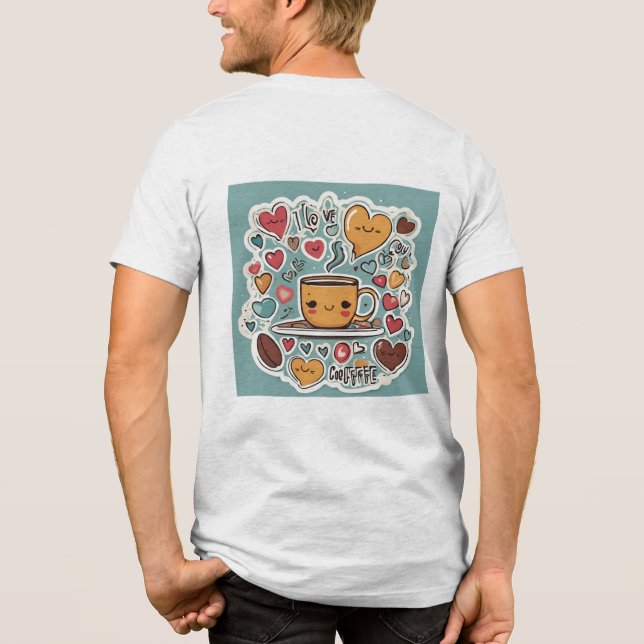 Camiseta Triblenda café (Reverso )