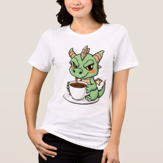 Camiseta Triblenda Café, caos y dracentabilidad
