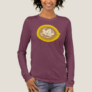 Camiseta Triblenda Café con Leche Hoja de Otoño