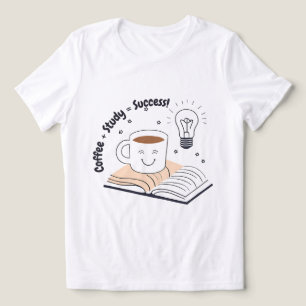 Camiseta Triblenda Café + Estudio = Camiseta exitosa