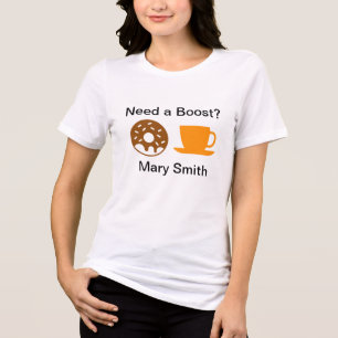 Camiseta Triblenda Café y donuts