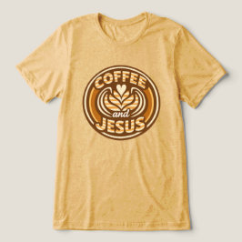 Camiseta Triblenda Café y Jesús