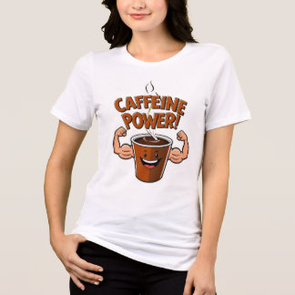 Camiseta Triblenda "Caffeine Power Flex - Unisex T-Shirt"