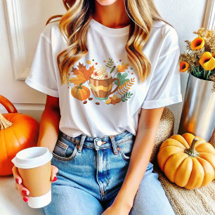 Camiseta Triblenda Caída del latente de las especias de calabaza