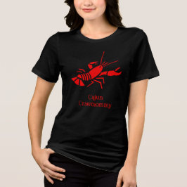 Camiseta Triblenda Cajun Crawmommy Crawfish