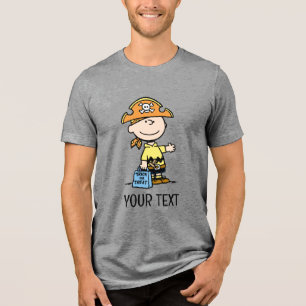 Camiseta Triblenda Calabaza Charlie Brown Pirata Halloween