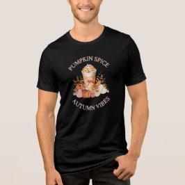 Camiseta Triblenda Calabaza de especias de calabaza de calabaza de ot