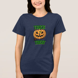 Camiseta Triblenda Calabaza de Halloween