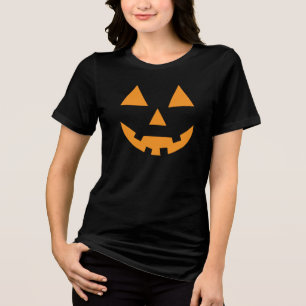 Camiseta Triblenda Calabaza divertida de Halloween