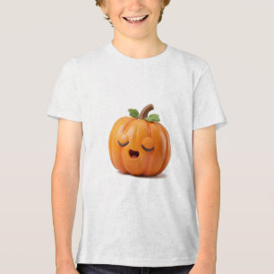 Camiseta Triblenda Calabaza Dormilona Arte Acuarela