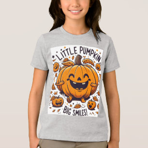 Camiseta Triblenda "Calabaza pequeña, sonrisas grandes
