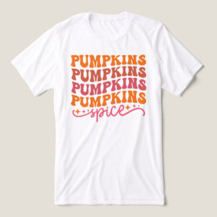 Camiseta Triblenda Calabazas calabazas calabazas calabazas especias