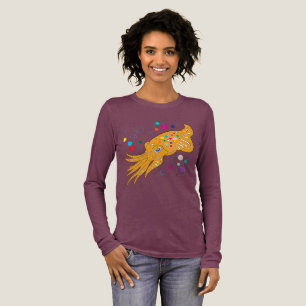 Camiseta Triblenda Calamar Arcoíris Funky
