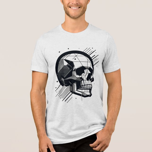 Camiseta Triblenda Calavera de diferentes estilos 15 (Anverso)