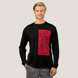 Camiseta Triblenda Calavera en rojo