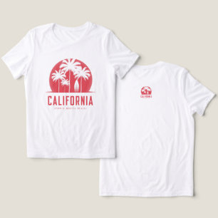 Camiseta Triblenda California Playa Santa Mónica Retro Palma 