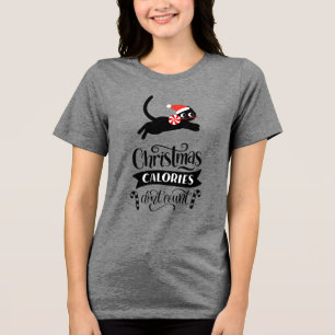 Camiseta Triblenda Calorías de navidades no cuentan