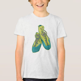 Camiseta Triblenda Calzado de escalada antigua escalada