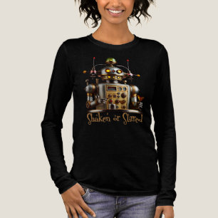Camiseta Triblenda Camarero Robot Futurista "Agitado o Revuelto"