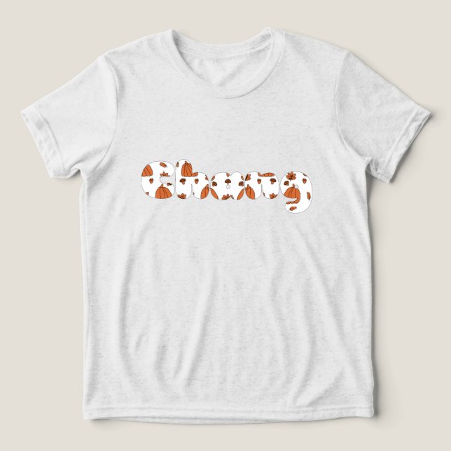 Camiseta Triblenda Cambiar familia de apellido Hmong superior (Diseño delantero )