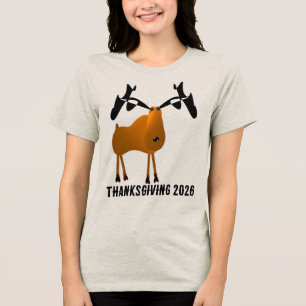 Camiseta Triblenda Cambio de Acción de Gracias al año actual-