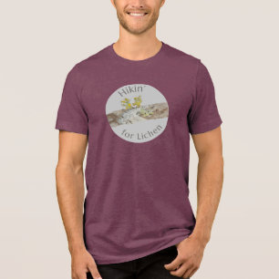 Camiseta Triblenda Caminando en busca de líquenes