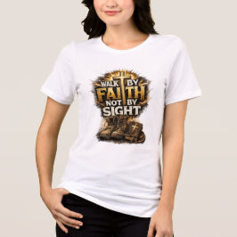 Camiseta Triblenda Caminar por fe, no por vista