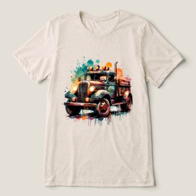 Camiseta Triblenda Camión (Diseño delantero )