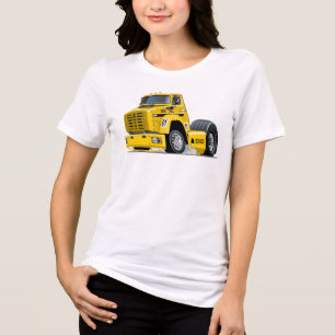 Camiseta Triblenda Camión de carreras de dibujos animados