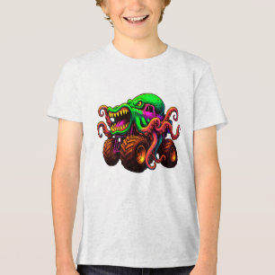 Camiseta Triblenda Camión Monstruo Pulpo 
