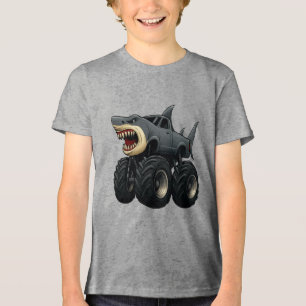 Camiseta Triblenda Camión Monstruo Tiburón Toro