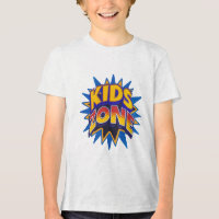 Camisas de la explosión de la zona infantil