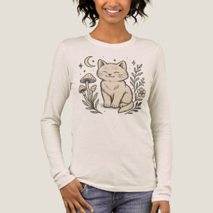 Camiseta Triblenda Camisas de tres mezclas para gato y lavabo Bella+C