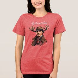 Camiseta Triblenda Camisas femeninas de My Deer Holmes