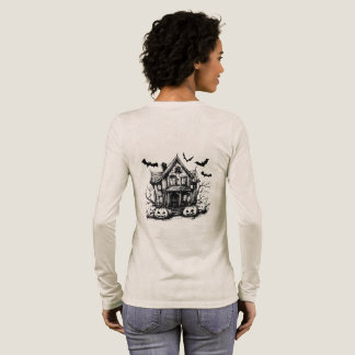 Camiseta Triblenda Camisas Halloween embrujadas camiseta de barba de