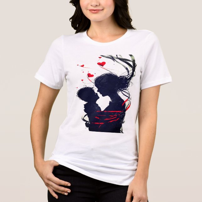 Camiseta Triblenda Camisas para mamá que llevo para las madres I Grap (Anverso)