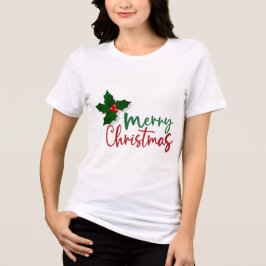 Camiseta Triblenda Camisas temáticas de navidades para mujeres