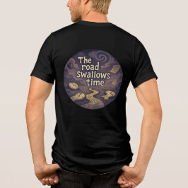 Camiseta Triblenda Camisas Tri-Blend de Vortex en tiempo surrealista